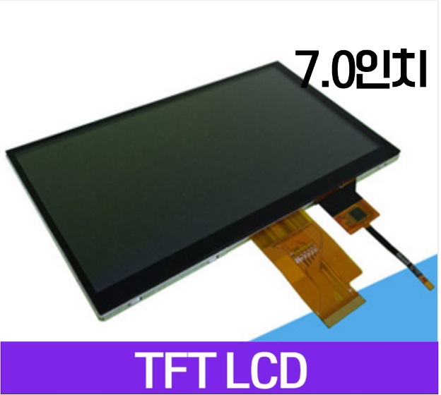 7 인치 디스플레이 해상도 1024 * 600 LCD 크기 : CFT 터치 I2C 인터페이스가있는 164.86 * 99.96 * 5.85mm LVDS 인터페이스 유형 WKS70004, FPC