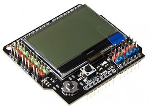 LCD12864 Shield for Arduino (P0105) [DFR0287]