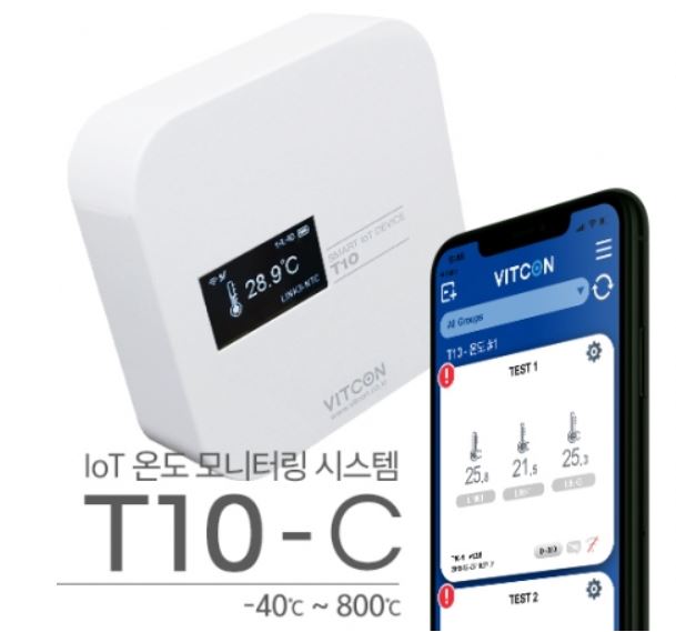 IOT 온도 모니터링 시스템 [IoT-DEVICE] T10-C (-40도~800도)